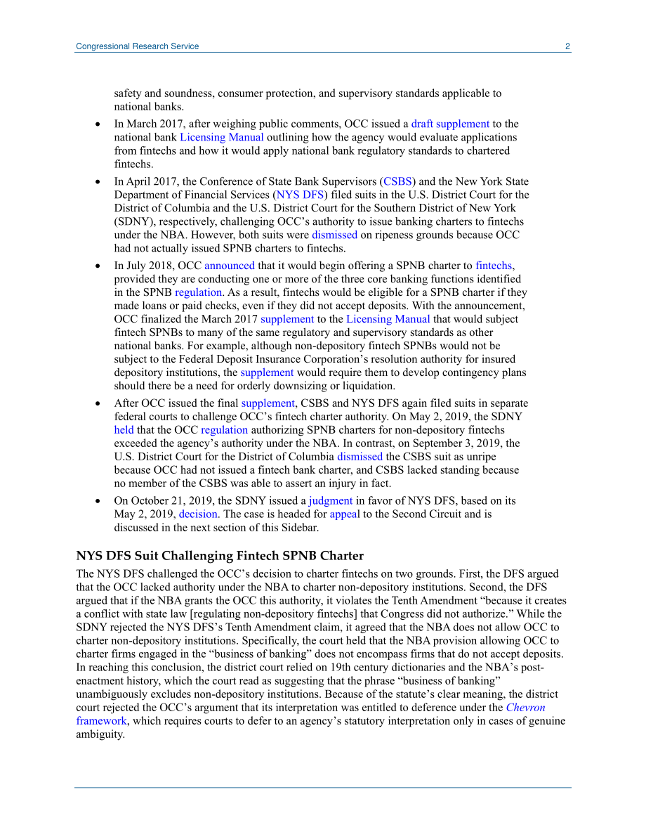 [20191206]LSB10381_Fintech银行章程的法庭争夺战将继续.pdf_第2页