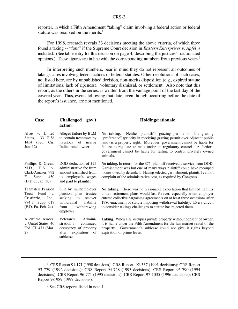 [20000217]RS20473_1998年对美国宪法征用索赔的法院裁决.pdf_第2页