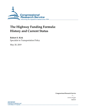 [20190520]R45727_公路资金公式：历史和当前状态.pdf