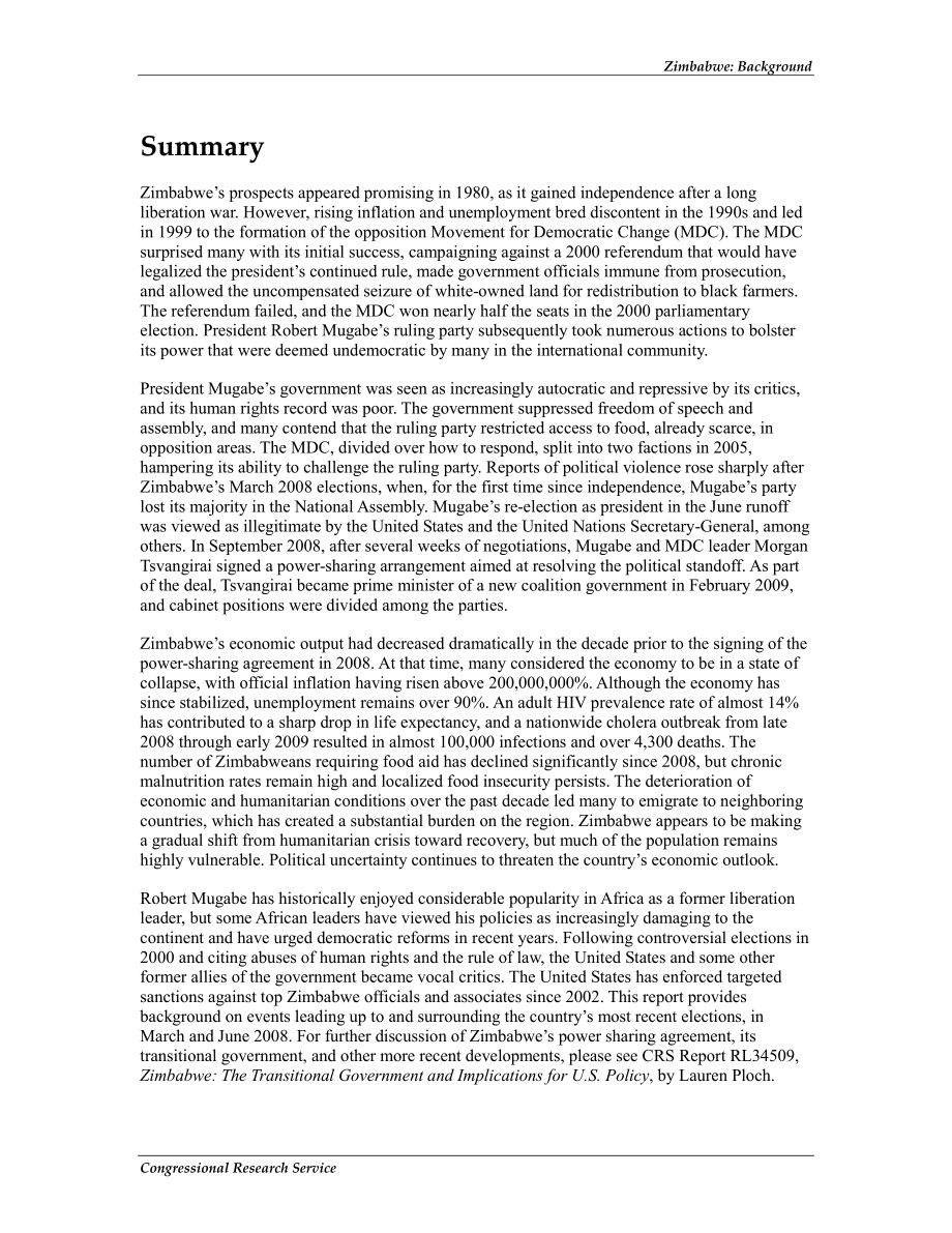 [20110829]RL32723_津巴布韦：出身背景.pdf_第2页