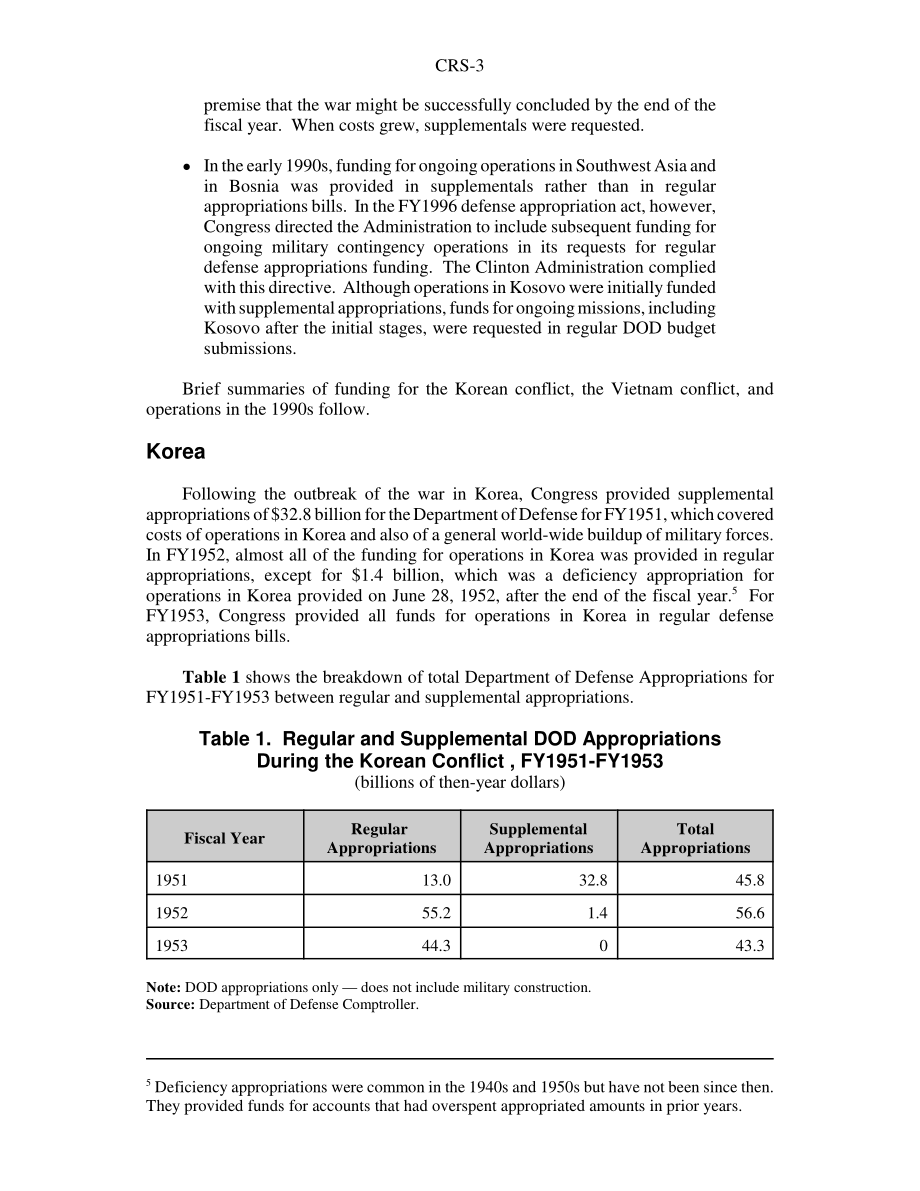 [20060613]RS22455_军事行动：在经常拨款法案或补充拨款法案中为应急行动提供资金的先例.pdf_第3页
