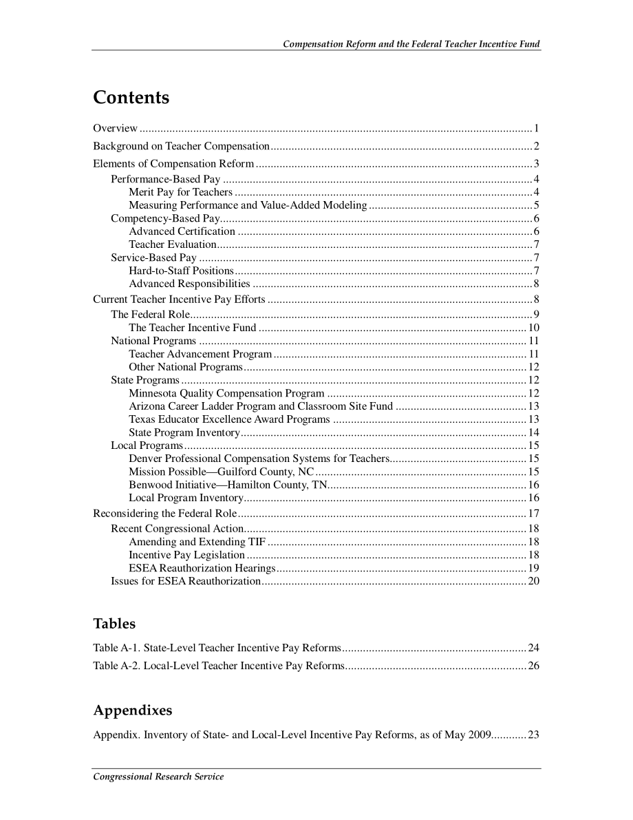 [20110103]R40576_薪酬改革与联邦教师激励基金.pdf_第3页