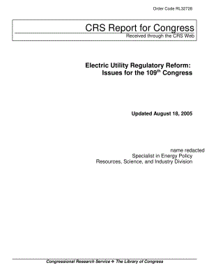[20050818]RL32728_电力公司监管改革：第109届大会议题.pdf