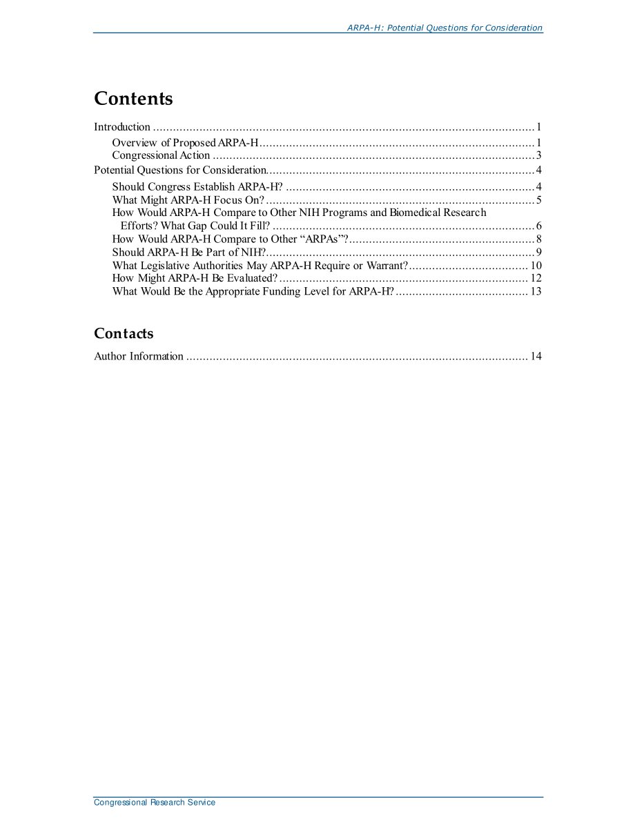 [20210923]R46901_高级卫生研究项目局（ARPA-H）：需要考虑的潜在问题.pdf_第3页