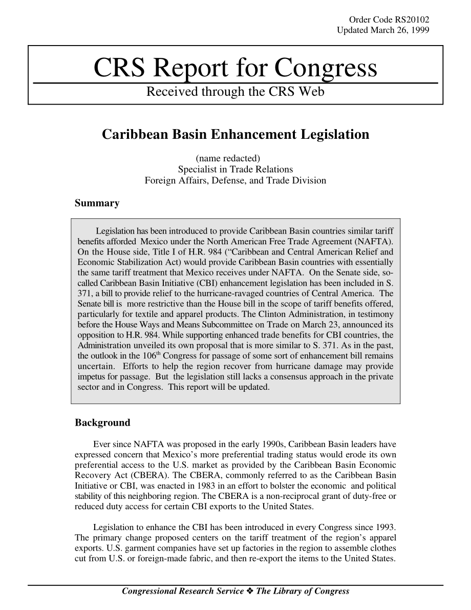 [19990326]RS20102_加勒比盆地加强立法.pdf_第1页