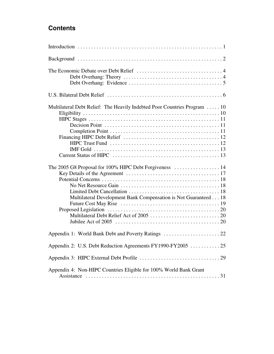 [20060418]RL33073_重债穷国债务减免：国会议题.pdf_第3页