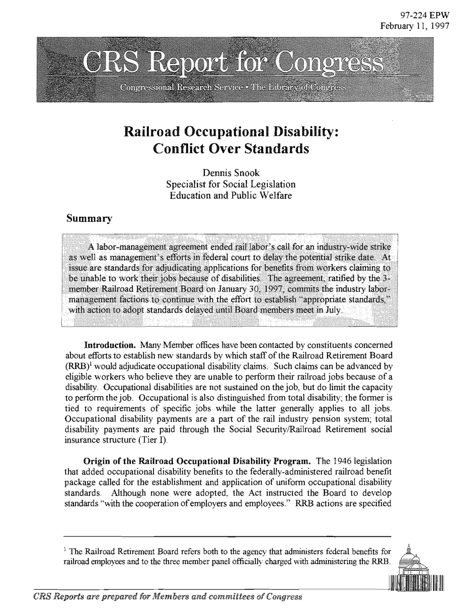 [19970211]97-224_铁路职业残疾：标准冲突.pdf_第1页
