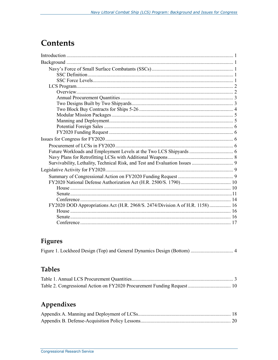 [20191217]RL33741_海军沿海战斗舰（LCS）计划：国会背景和议题.pdf_第3页