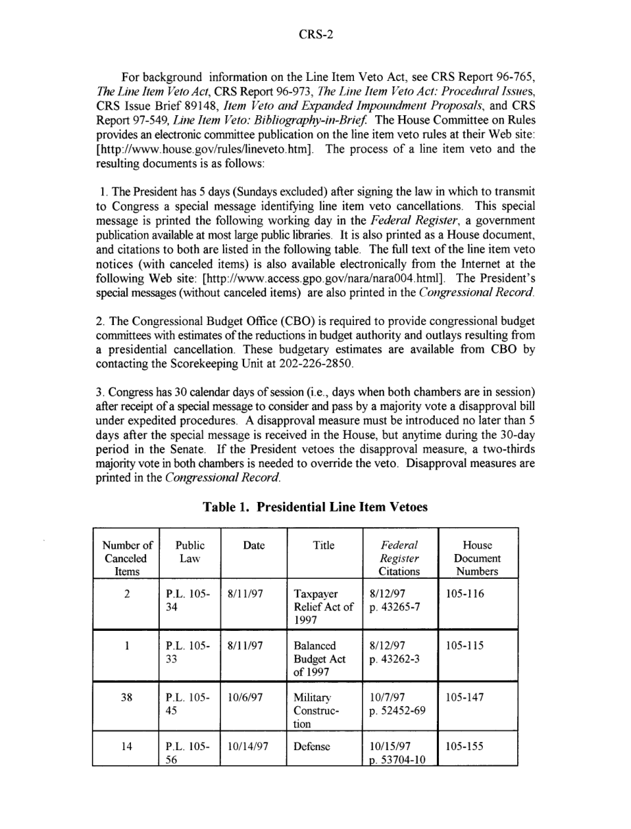 [19980213]97-1012C_第105届国会第一届会议的单项否决：寻找帮助.pdf_第2页