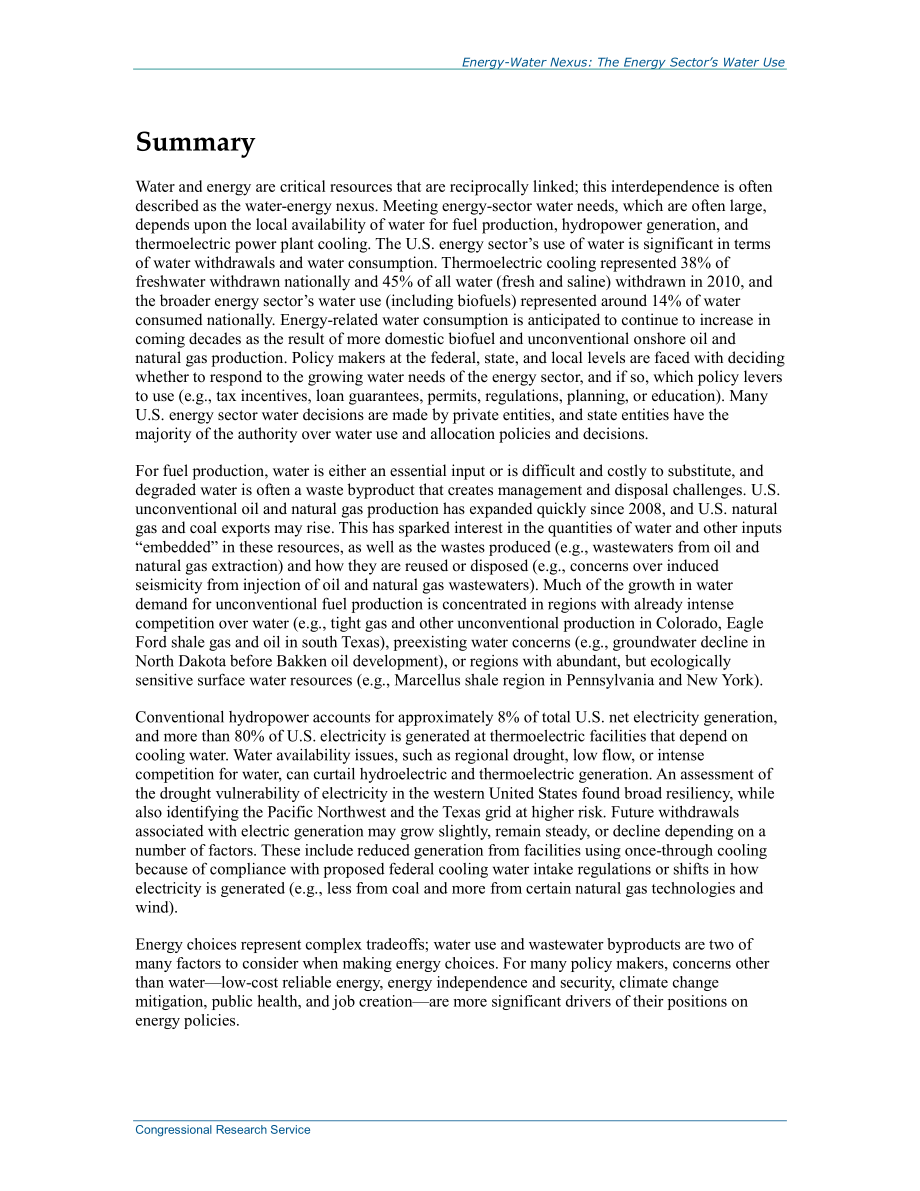 [20141128]R43199_能源-水关系：能源部门的用水.pdf_第2页