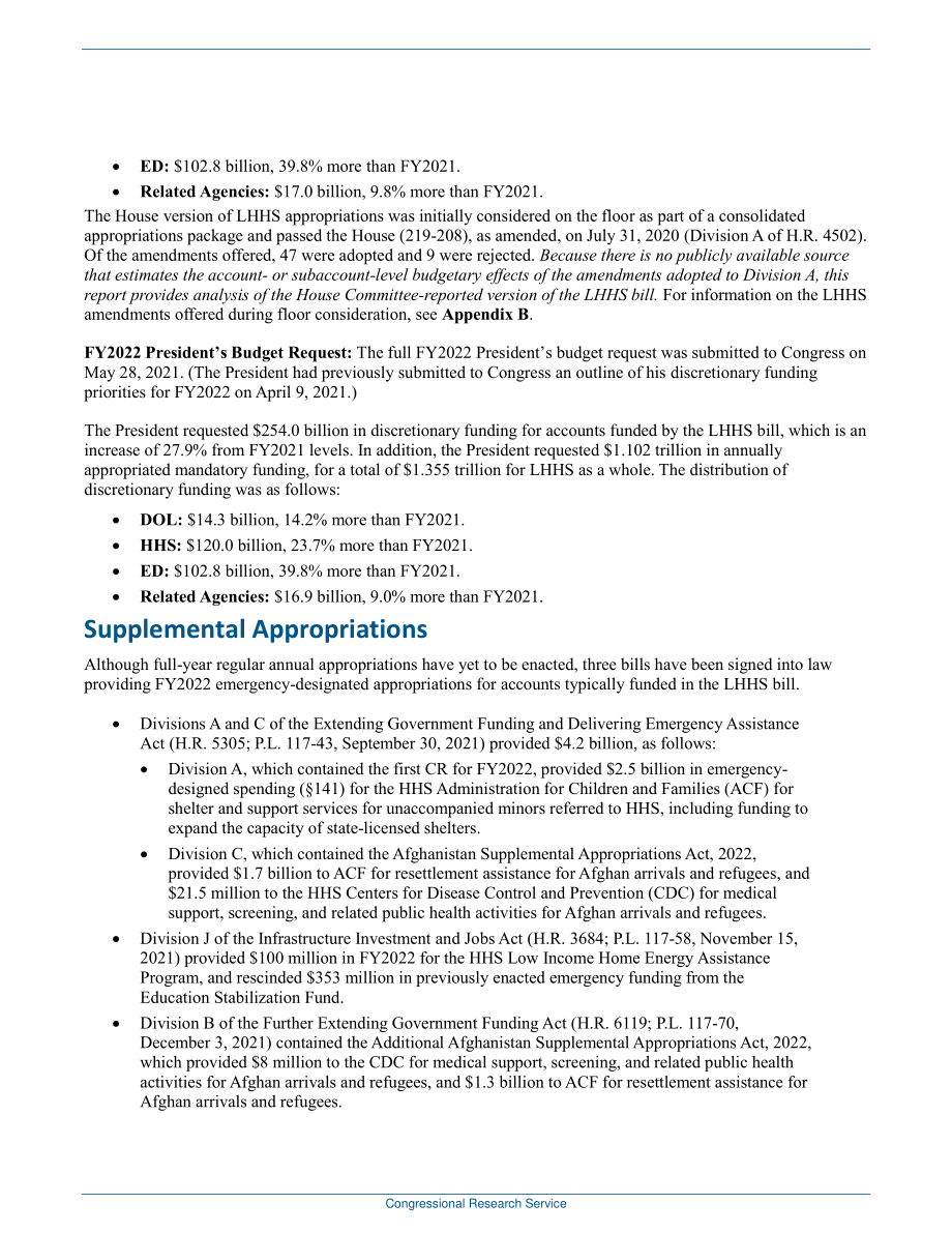 [20220204]R47029_劳动、卫生和公共服务以及教育：2022财年拨款.pdf_第3页