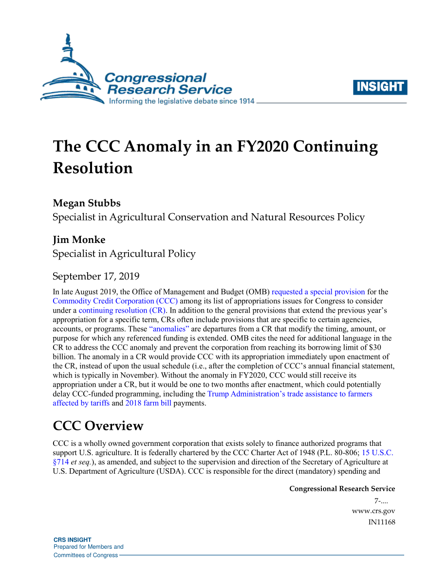 [20190917]IN11168_2020财年持续解决方案中的CCC异常情况.pdf_第1页