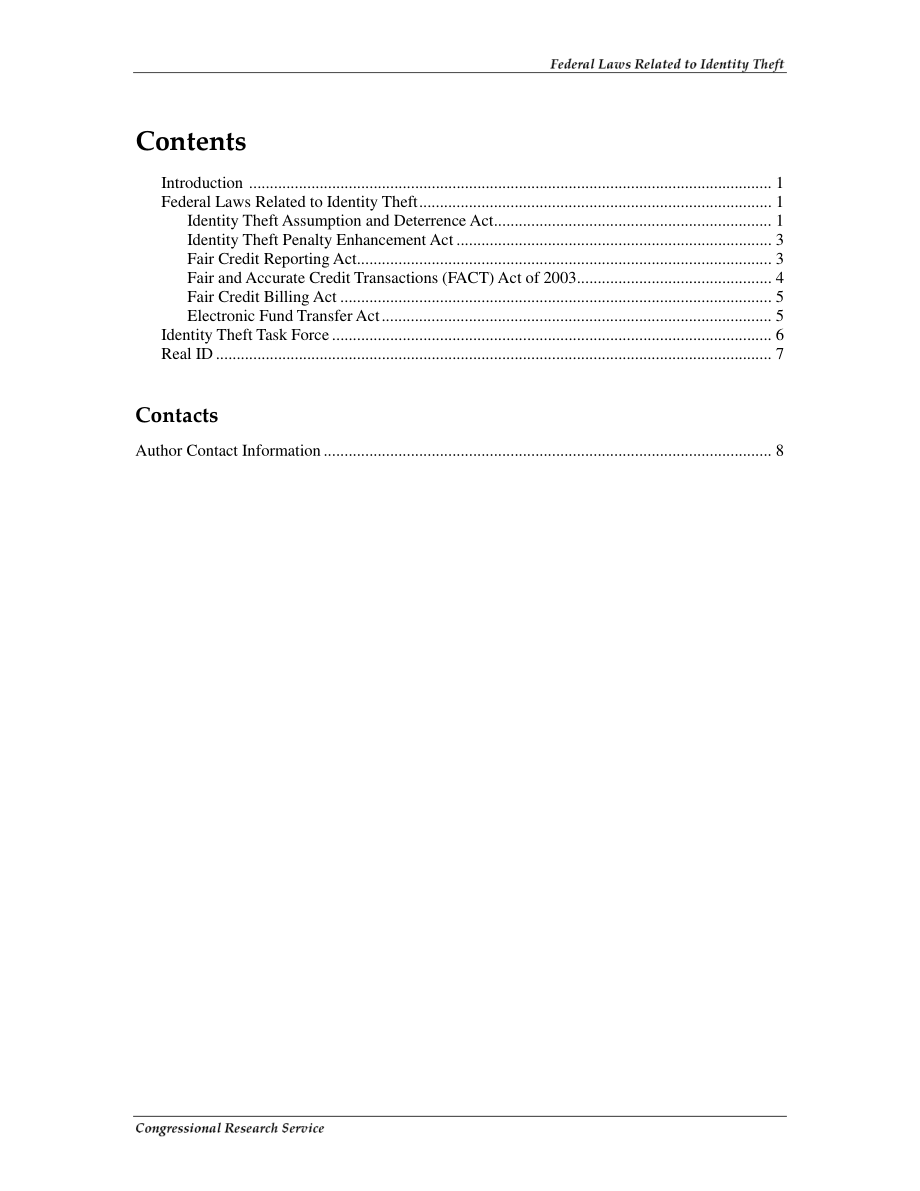 [20080130]RL31919_与身份盗窃相关的联邦法律.pdf_第3页