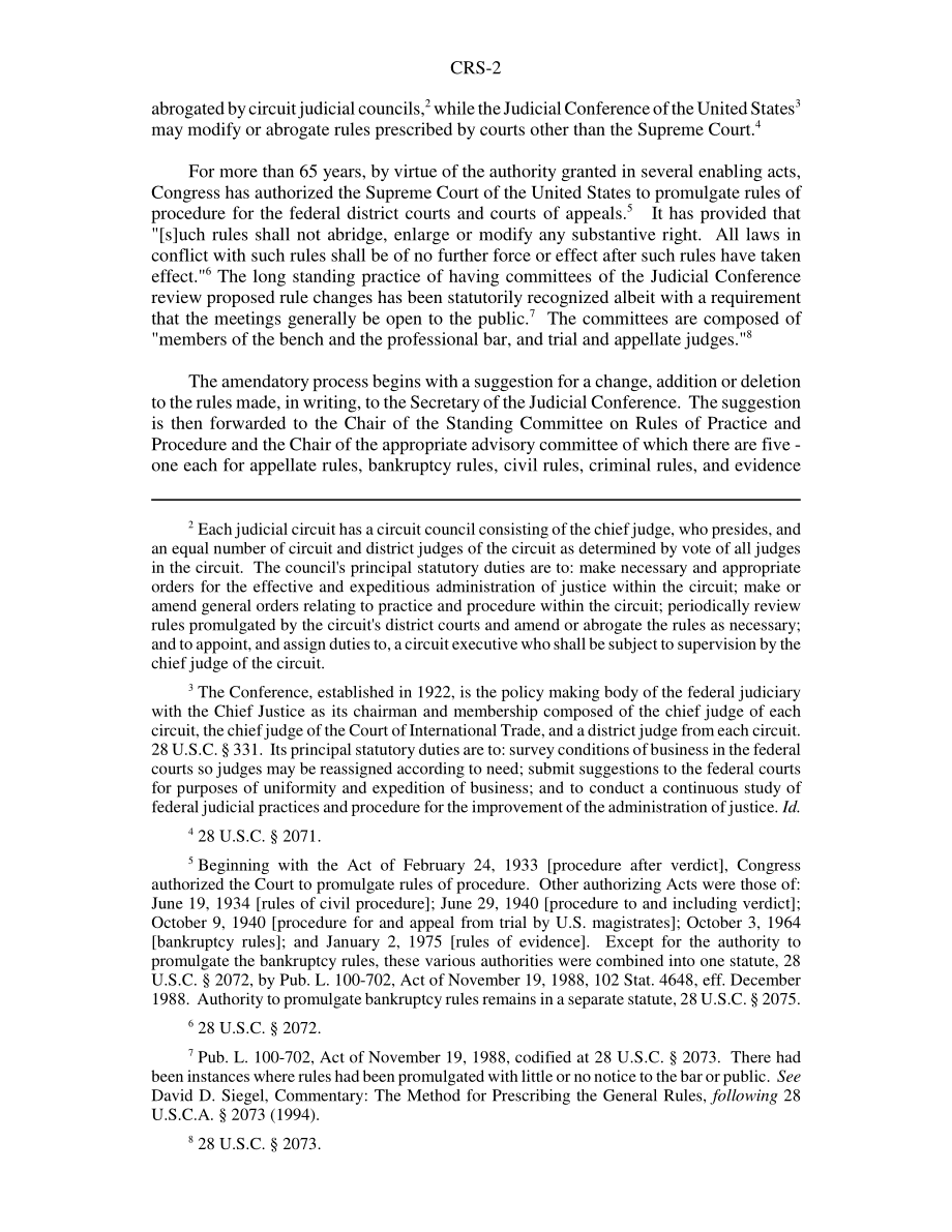[19980326]98-292_颁布美国地区法院和上诉法院的程序规则.pdf_第2页