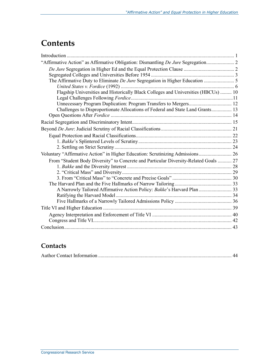 [20190131]R45481_“平权行动”与高等教育中的平等保护.pdf_第3页