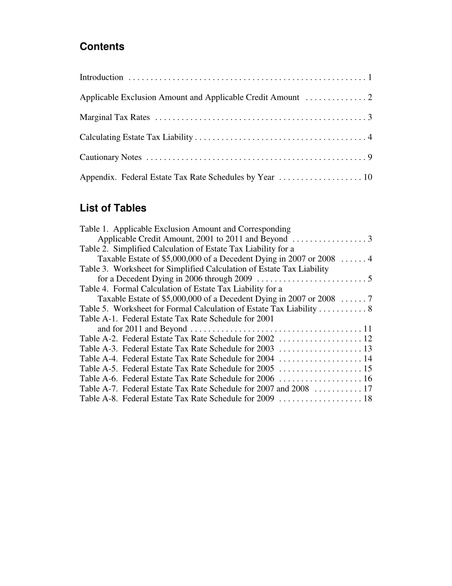 [20080507]RL33718_计算遗产税负债：2001年至2011年及以后.pdf_第3页