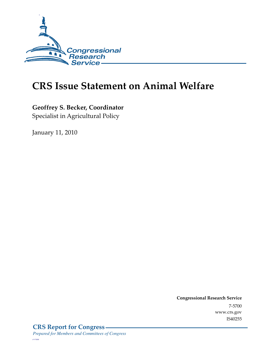 [20100111]IS40255_CRS动物福利问题声明.pdf_第1页