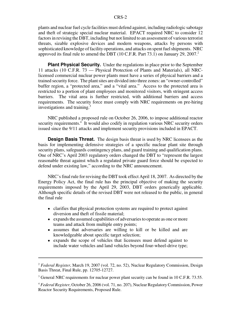 [20070808]RS21131_核电厂：易受恐怖袭击.pdf_第2页