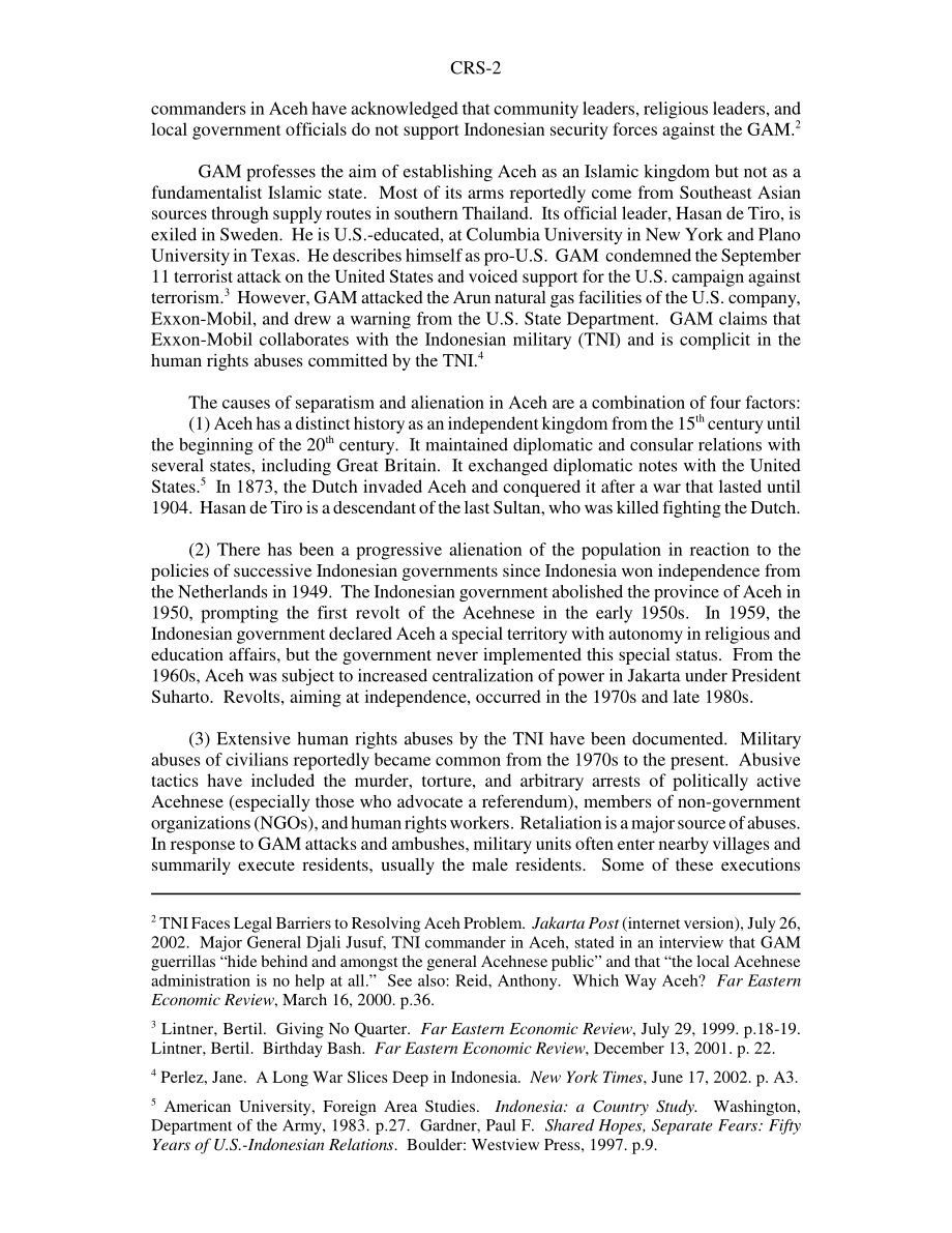 [20040226]RS20572_印尼亚齐分离主义运动.pdf_第2页