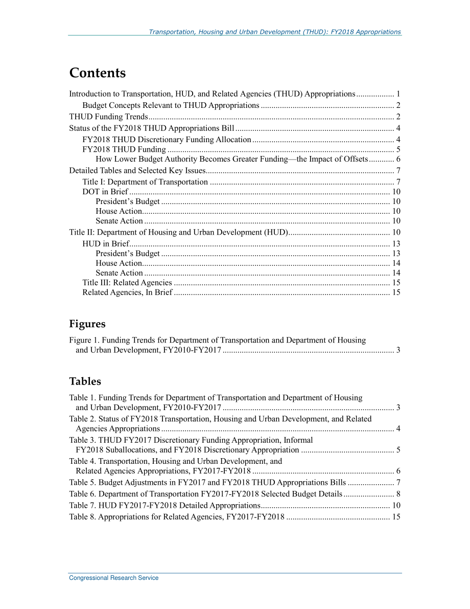 [20171114]R45022_交通、住房和城市发展及相关机构（THUD）：2018财年拨款.pdf_第3页
