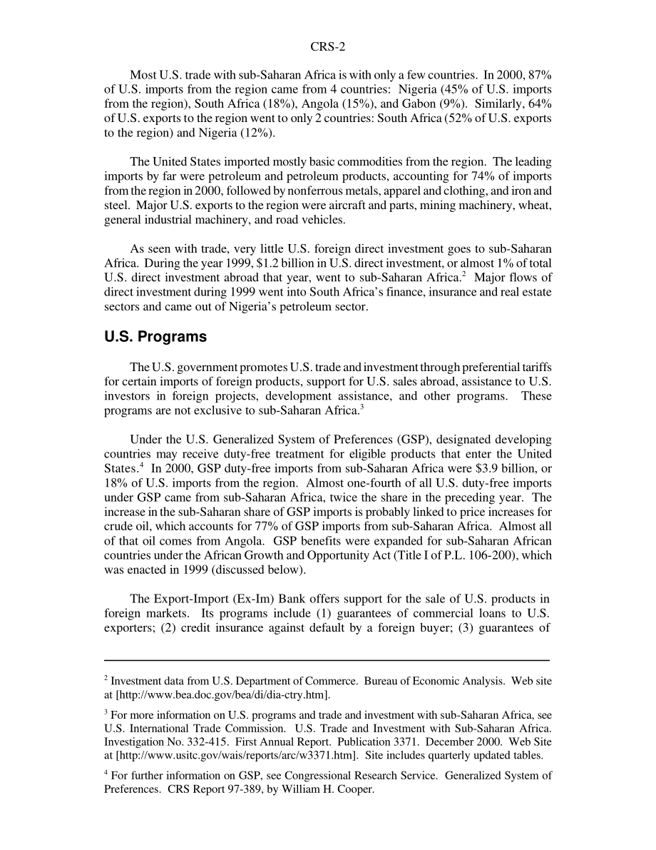 [20010620]RS20063_美国-撒哈拉以南非洲贸易和投资：计划和政策方向.pdf_第2页
