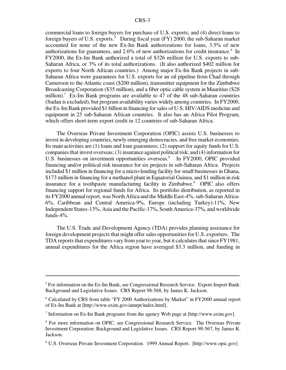 [20010620]RS20063_美国-撒哈拉以南非洲贸易和投资：计划和政策方向.pdf_第3页