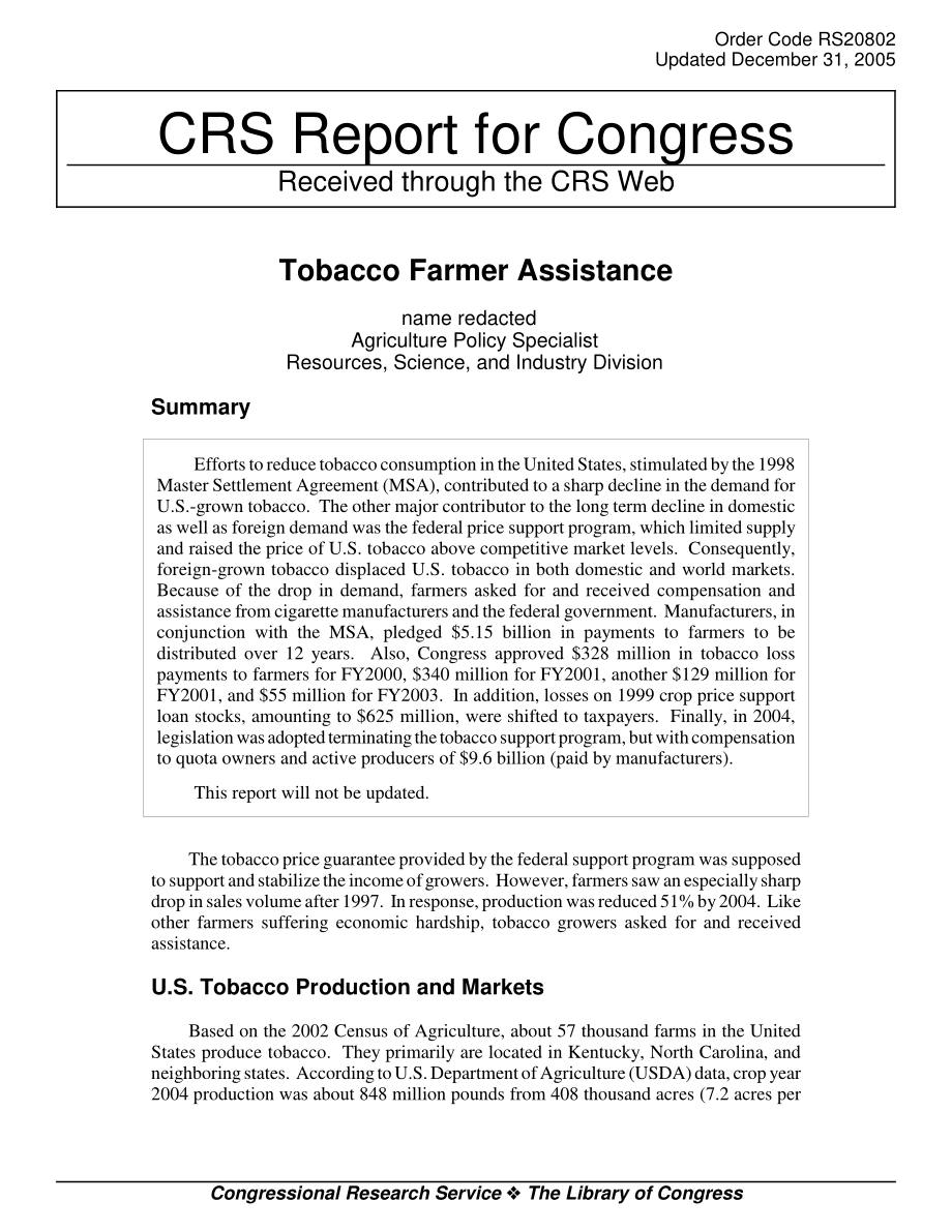 [20051231]RS20802_烟农援助.pdf_第1页