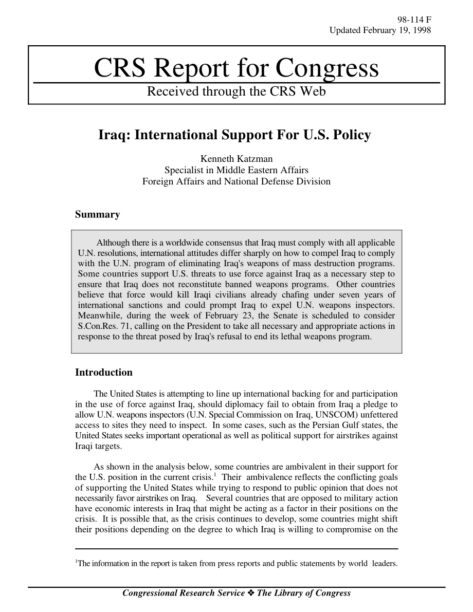 [19980219]98-114F_伊拉克：国际社会对美国政策的支持.pdf_第1页