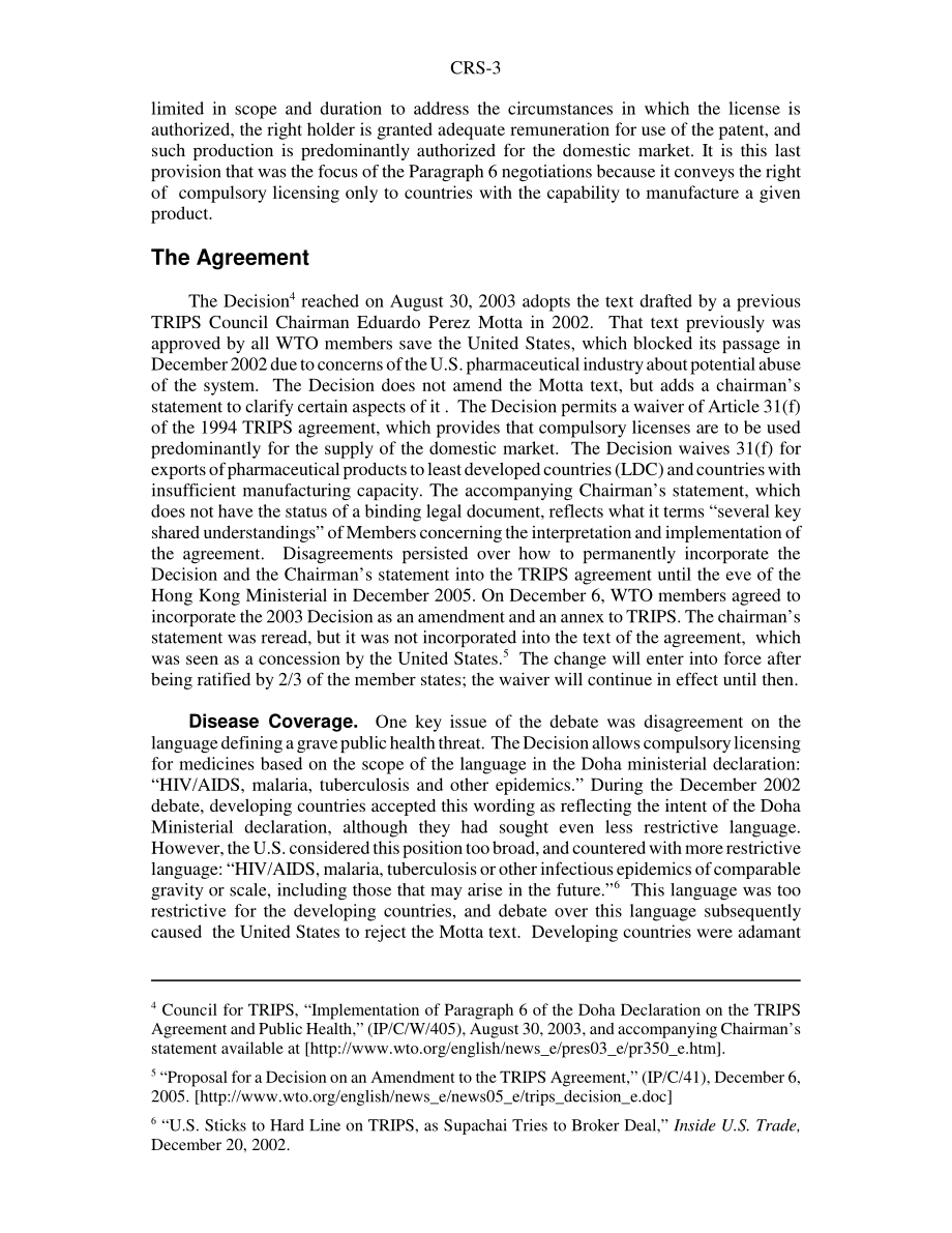 [20051212]RS21609_WTO、知识产权和药品准入争议.pdf_第3页