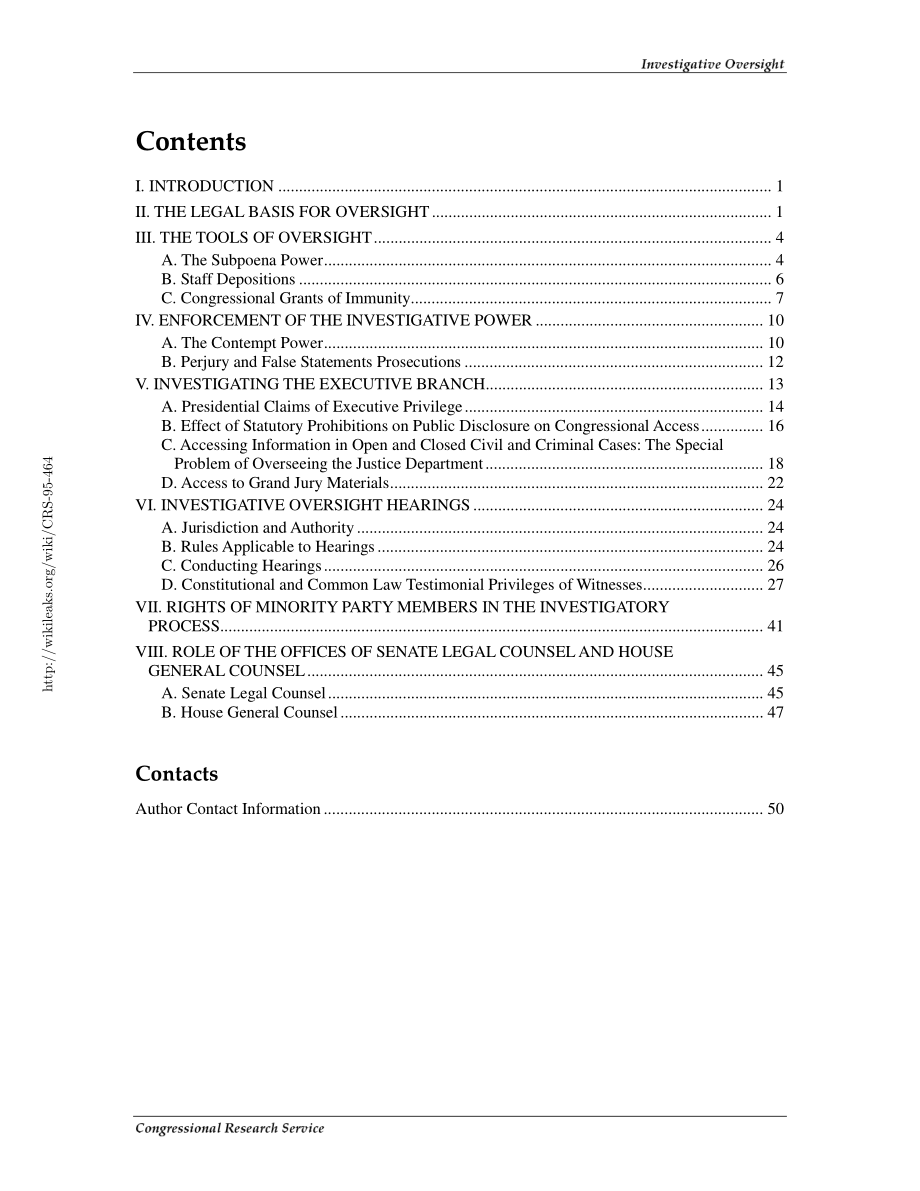 [19950407]95-464_调查监督：国会调查的法律、实践和程序简介.pdf_第3页