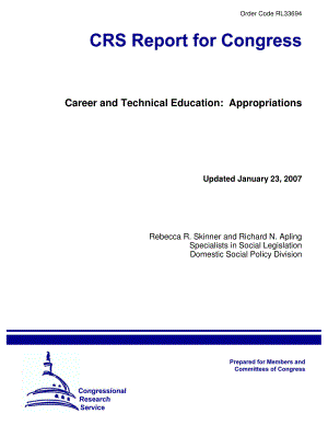[20070123]RL33694_职业和技术教育：拨款.pdf