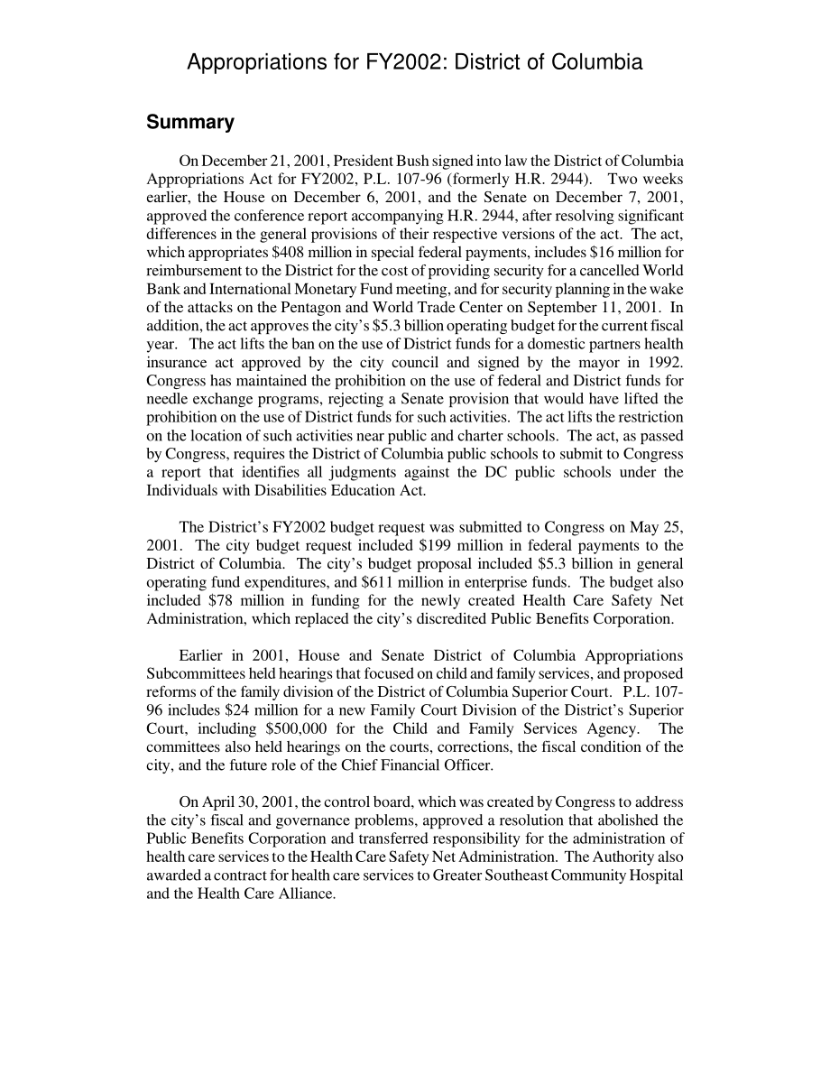 [20020110]RL31013_2002财年拨款：哥伦比亚特区.pdf_第3页