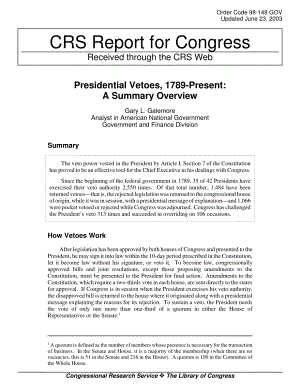 [20030623]98-148GOV_1789年至今的总统否决：摘要概述.pdf