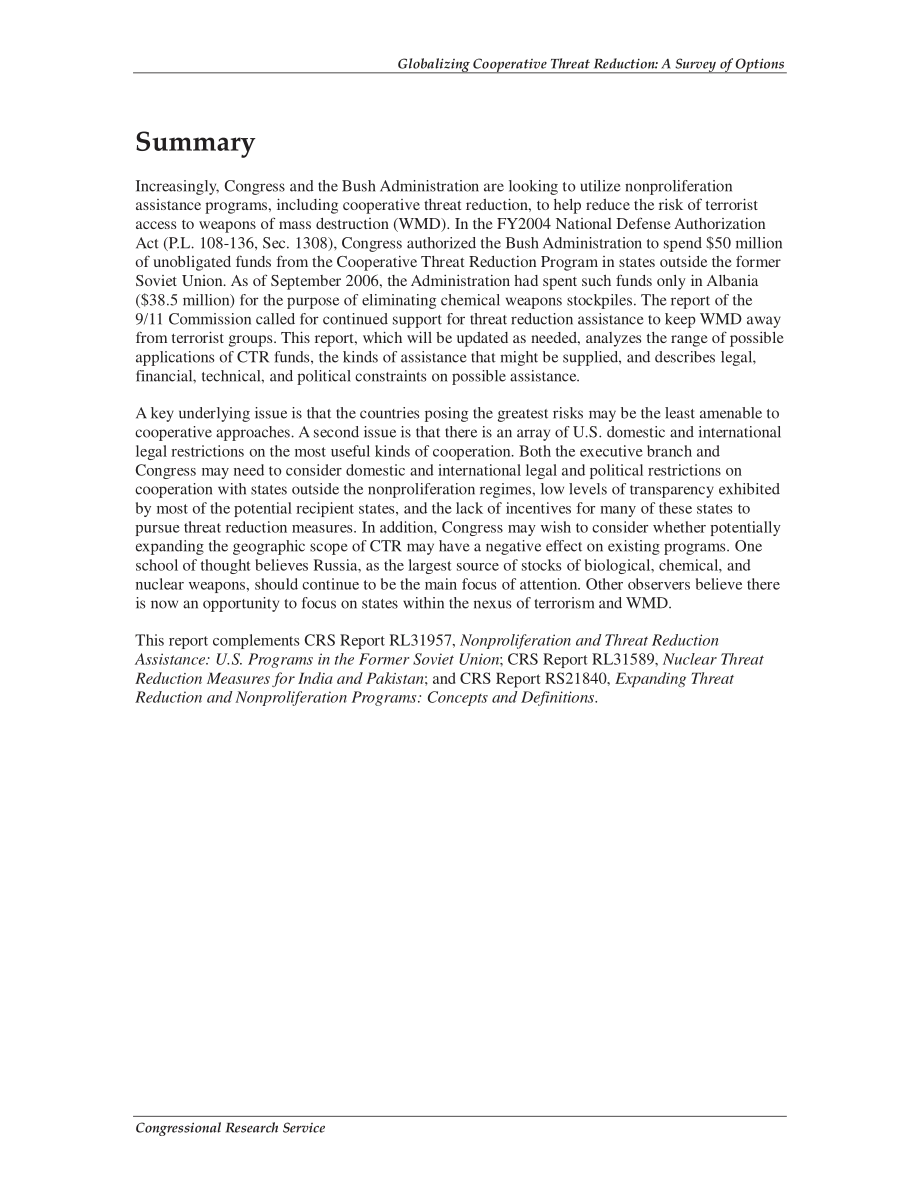 [20061005]RL32359_全球化合作减少威胁：选项调查.pdf_第2页