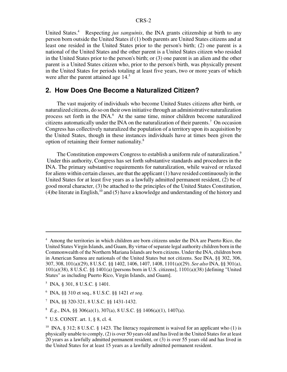 [19920303]92-246_关于美国公民身份和入籍的基本问题.pdf_第2页