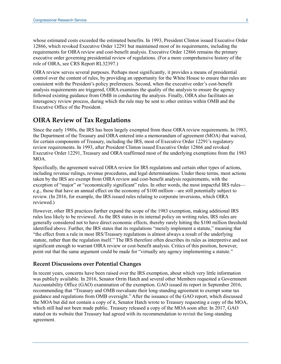 [20180416]IN10883_OMB和财政部就发布新税收规则的流程达成一致.pdf_第2页