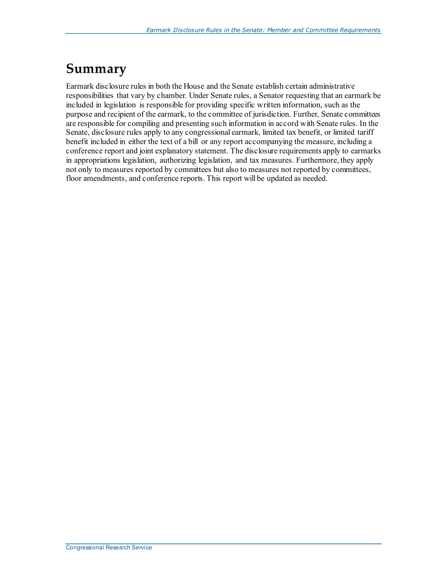 [20210428]RS22867_参议院指定用途披露规则：成员和委员会要求.pdf_第2页