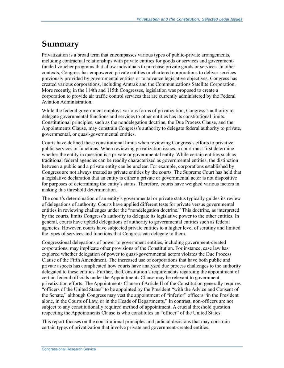 [20170925]R44965_私有化和宪法：选定的法律问题.pdf_第2页