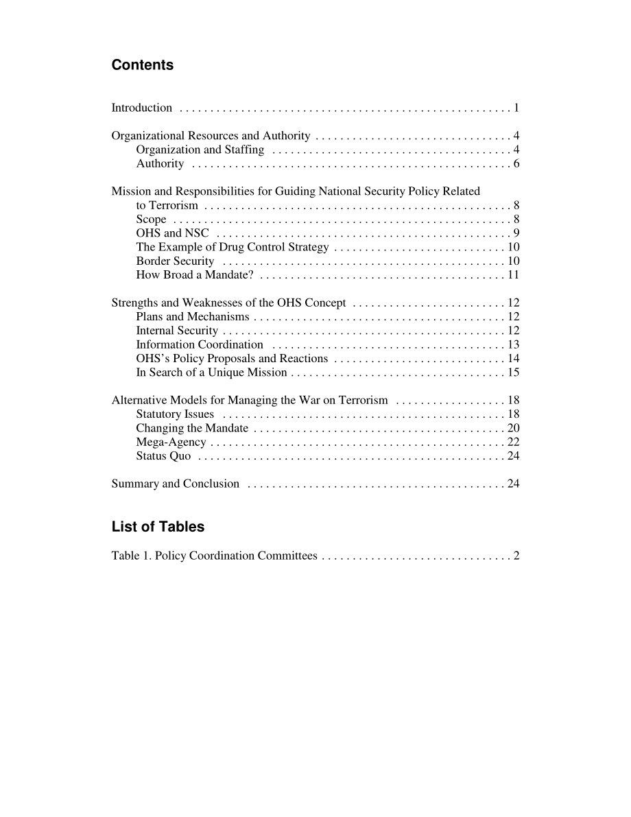 [20020520]RL31421_国土安全办公室：问题和选择.pdf_第3页