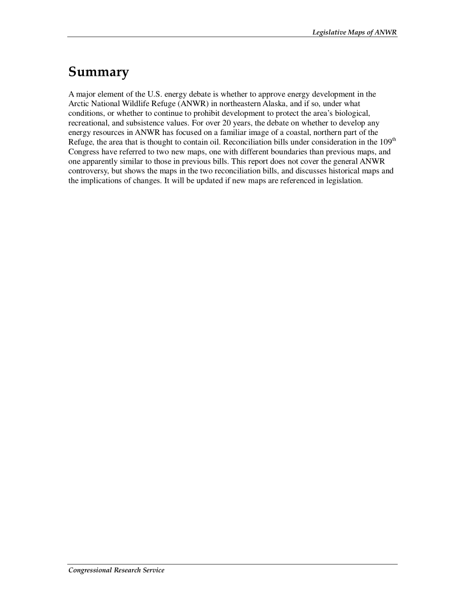 [20051208]RS22326_ANWR立法地图.pdf_第2页