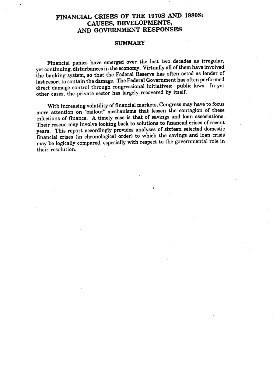 [19890428]89-290_20世纪70年代和80年代的金融危机：原因、发展和政府回应.pdf_第2页