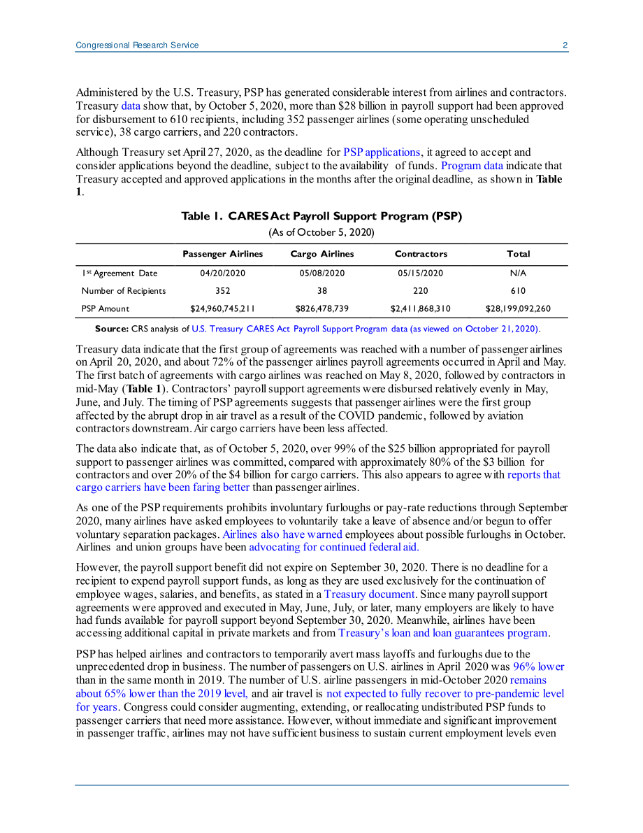 [20201022]IN11482_CARES法案为航空公司和承包商提供工资支持.pdf_第2页