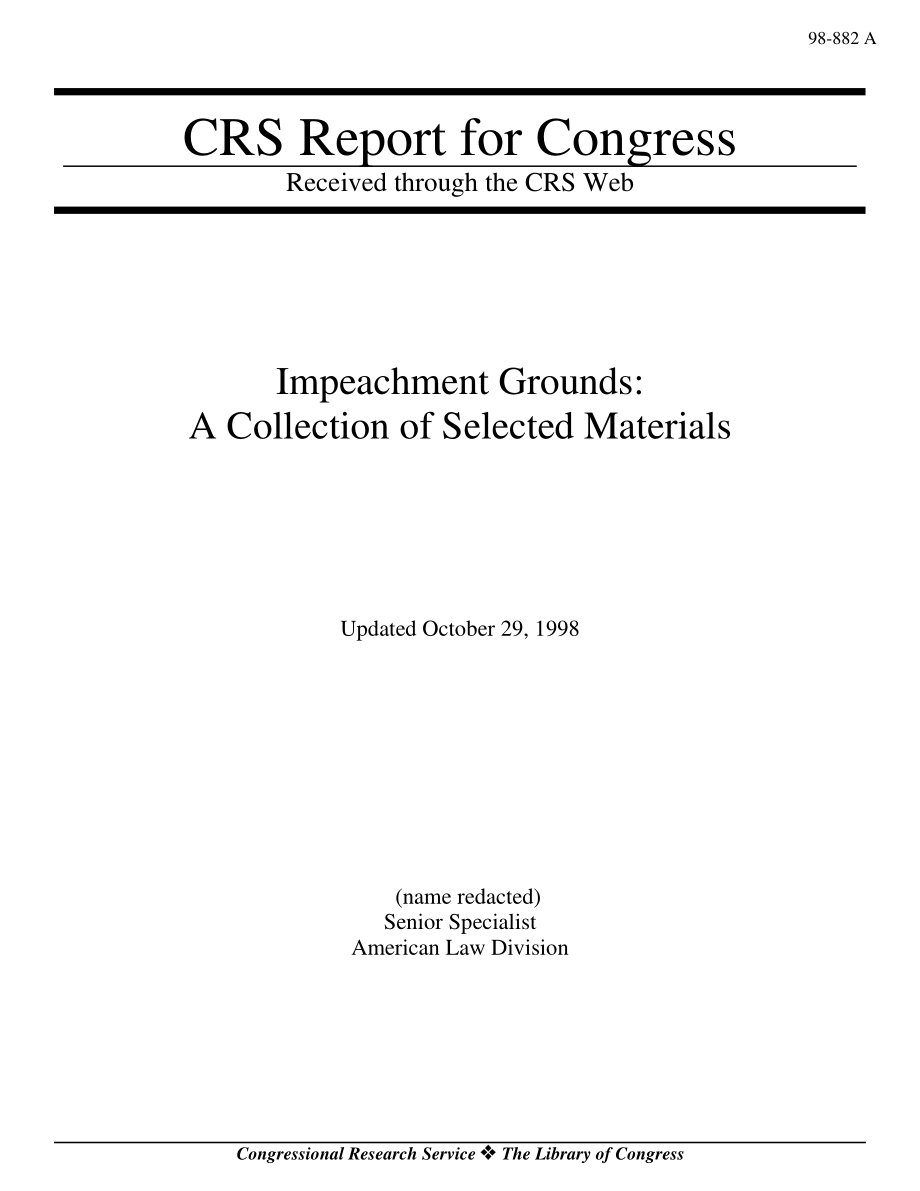 [19981029]98-882_弹劾理由：选定材料的集合.pdf_第1页