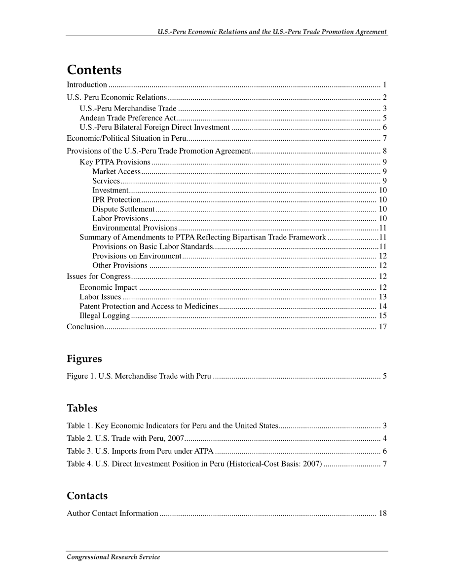 [20090126]RL34108_美国-秘鲁经济关系和美国-秘鲁贸易促进协定.pdf_第3页
