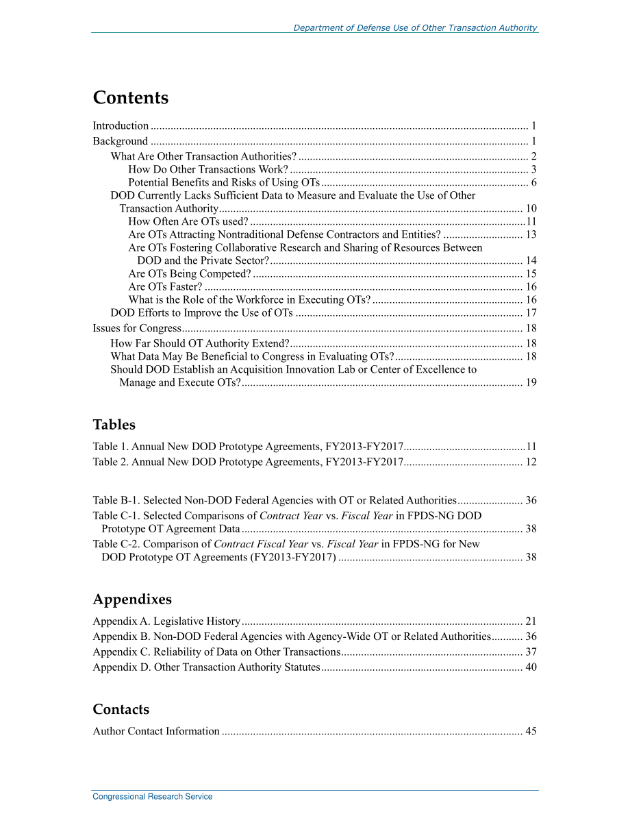 [20190222]R45521_国防部使用其他交易权限：国会背景、分析和议题.pdf_第3页