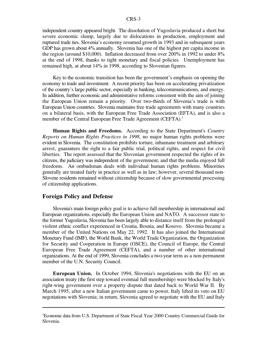 [19991130]97-554_Slovenia 国家背景报告.pdf_第3页