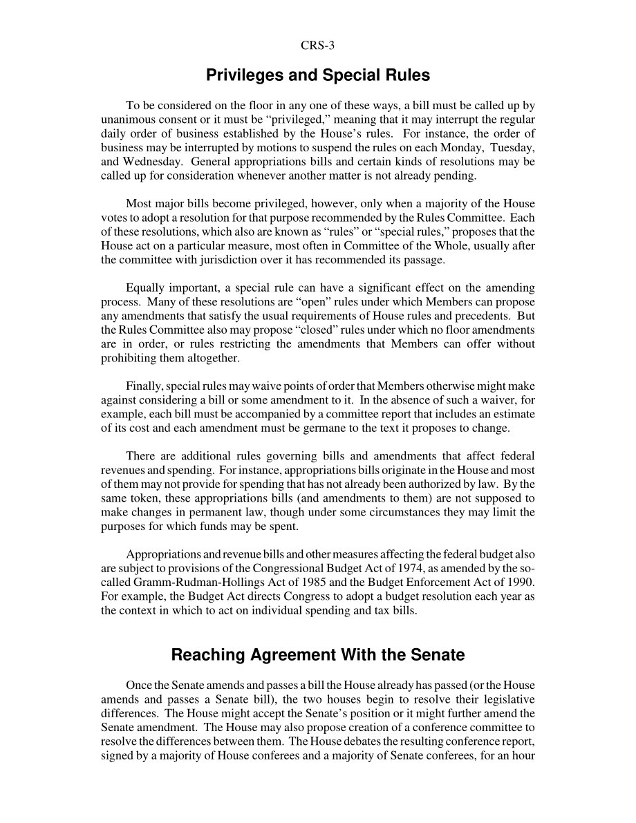[20050315]97-236GOV_众议院的发言程序：简要概述.pdf_第3页