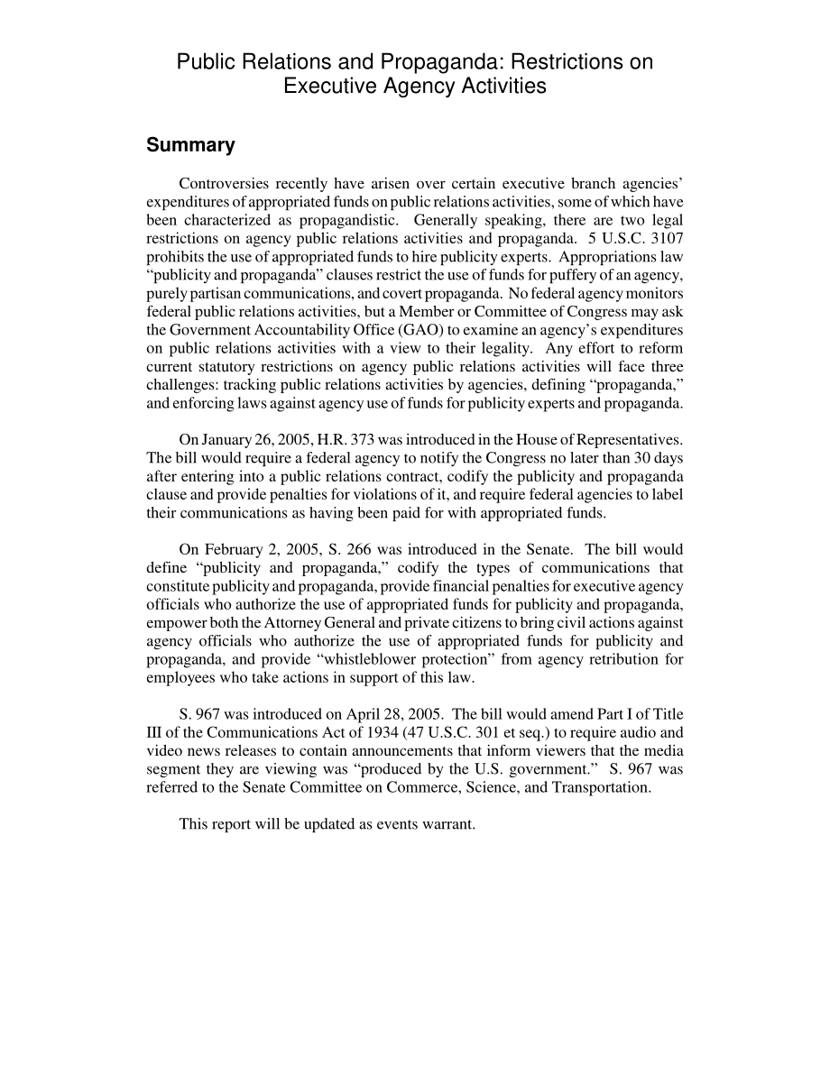 [20050524]RL32750_公共关系和宣传：对执行机构活动的限制.pdf_第2页