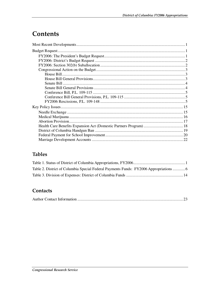 [20060425]RL32994_哥伦比亚特区：2006财年拨款.pdf_第3页