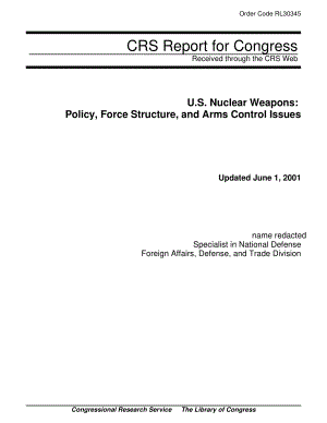 [20010601]RL30345_美国核武器：政策、部队结构和军备控制问题.pdf